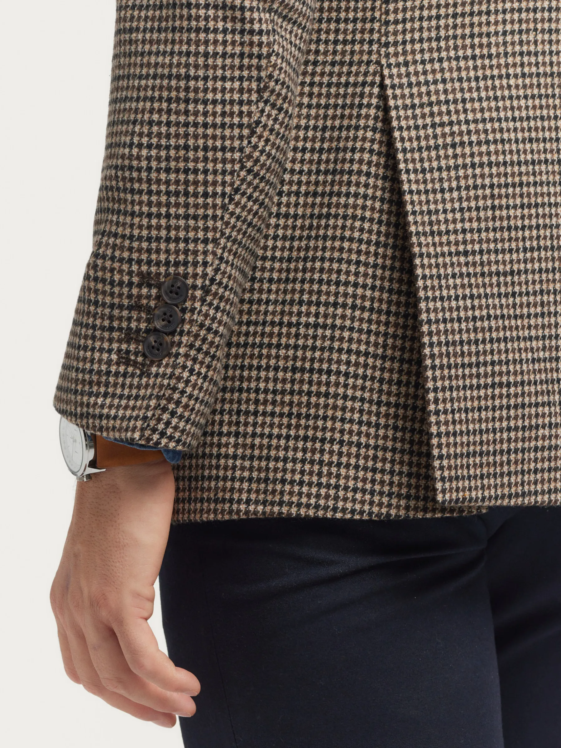 Alvaro Moreno AMERICANA CHARLIE TWIST MARRÓN-Hombre Americanas