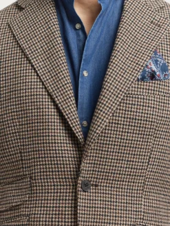 Alvaro Moreno AMERICANA CHARLIE TWIST MARRÓN-Hombre Americanas