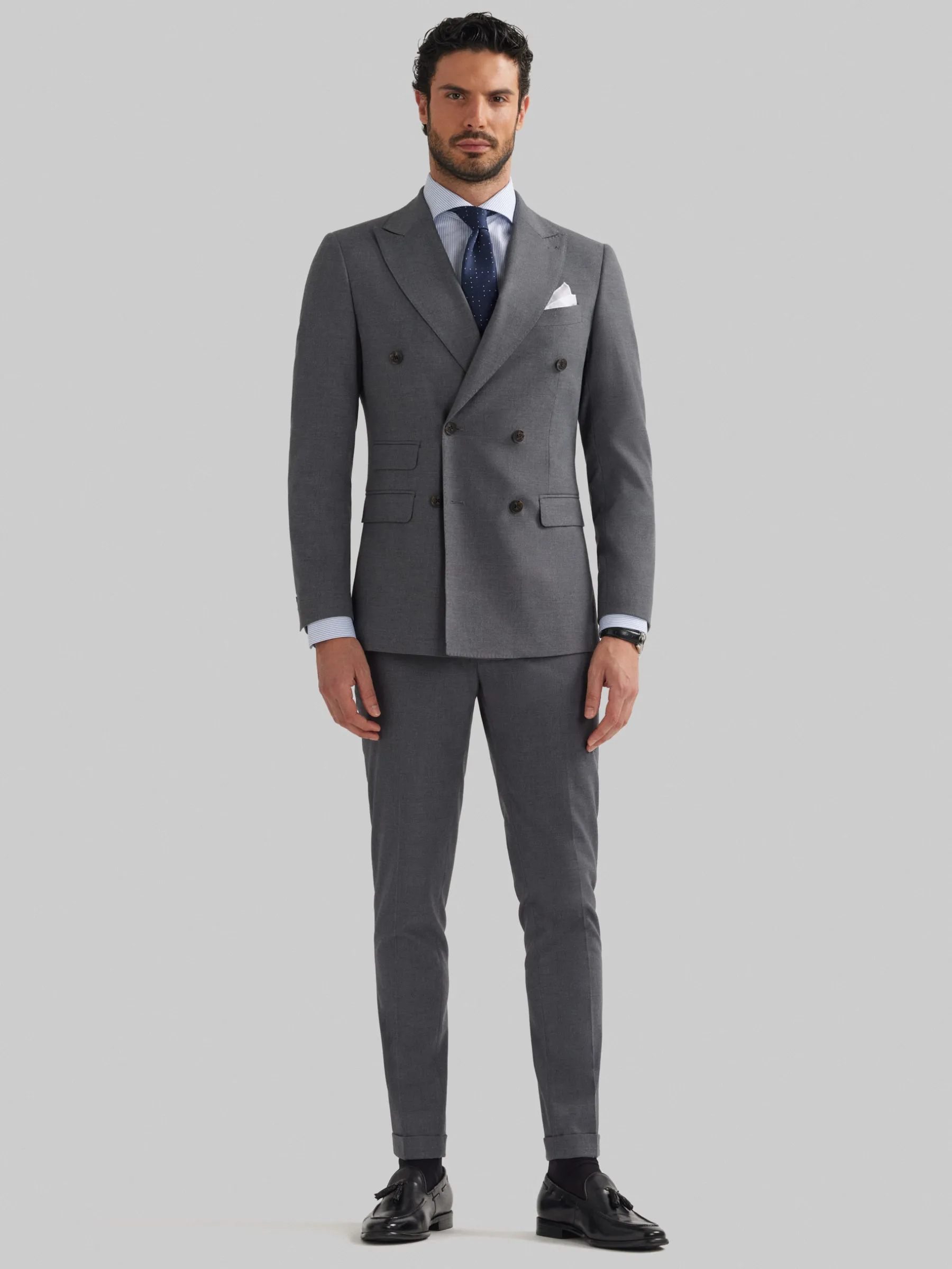 Alvaro Moreno AMERICANA DUOMO CRUZADO-Hombre Trajes|Trajes