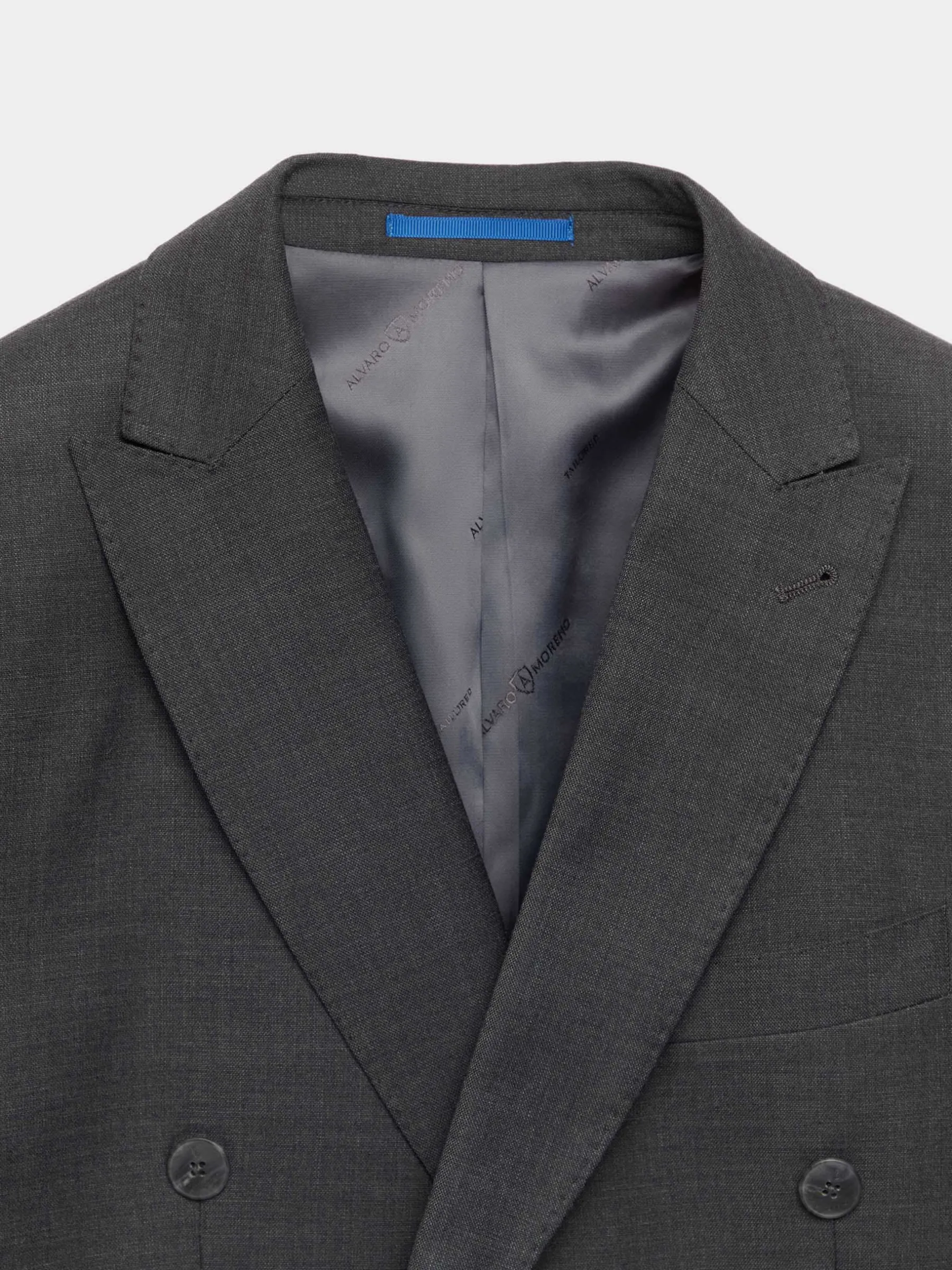 Alvaro Moreno AMERICANA FIL A FIL CRUZADO-Hombre Trajes|Trajes