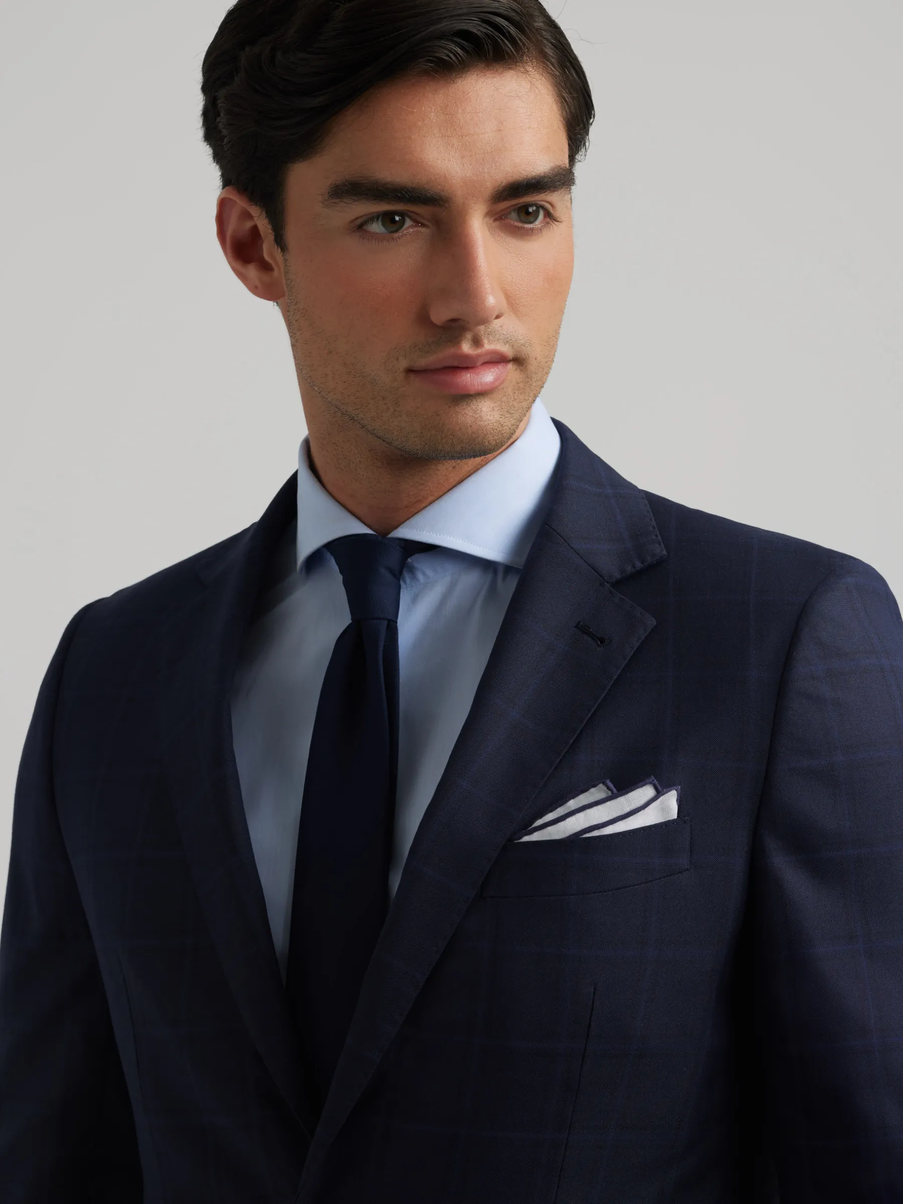 Alvaro Moreno AMERICANA FINESTRA SLIM-Hombre Trajes|Trajes