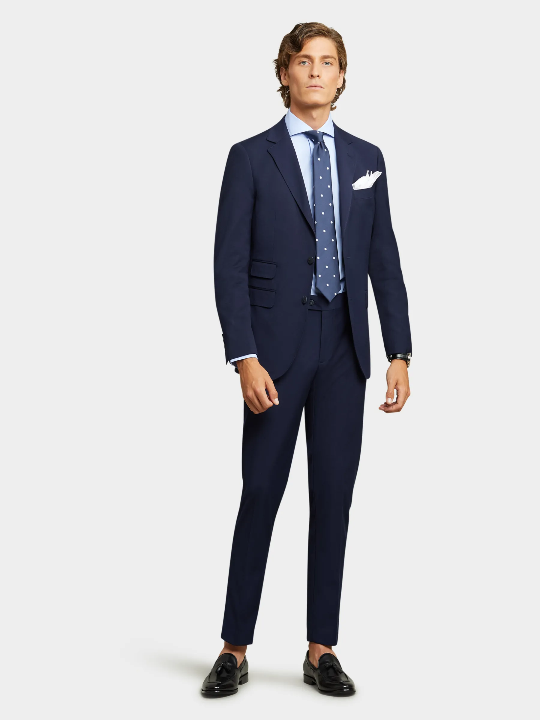 Alvaro Moreno AMERICANA PLAIN SLIM-Hombre Trajes|Trajes