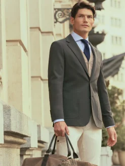 Alvaro Moreno AMERICANA PUNTO-Hombre Americanas