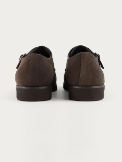 Alvaro Moreno BLUCHER DOBLE HEBILLA MARRÓN-Hombre Vestir