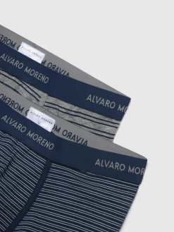 Alvaro Moreno BOXER STRIPES-Hombre Ropa Interior