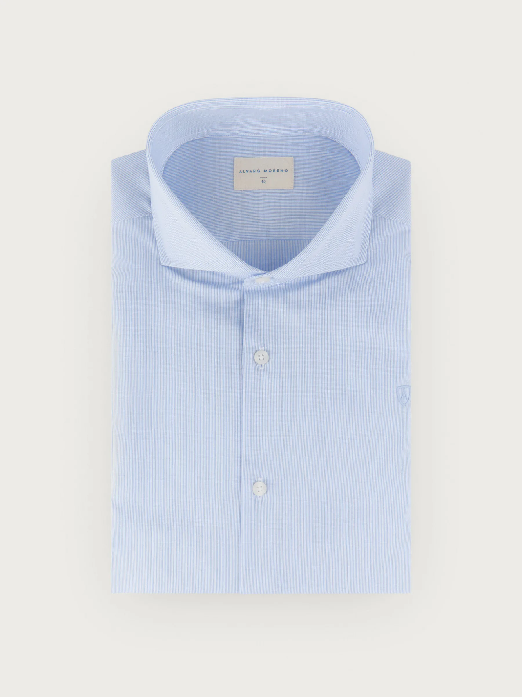 Alvaro Moreno CAMISA COMFORT MICRO CHECKS-Hombre Camisas Vestir|Camisas Vestir