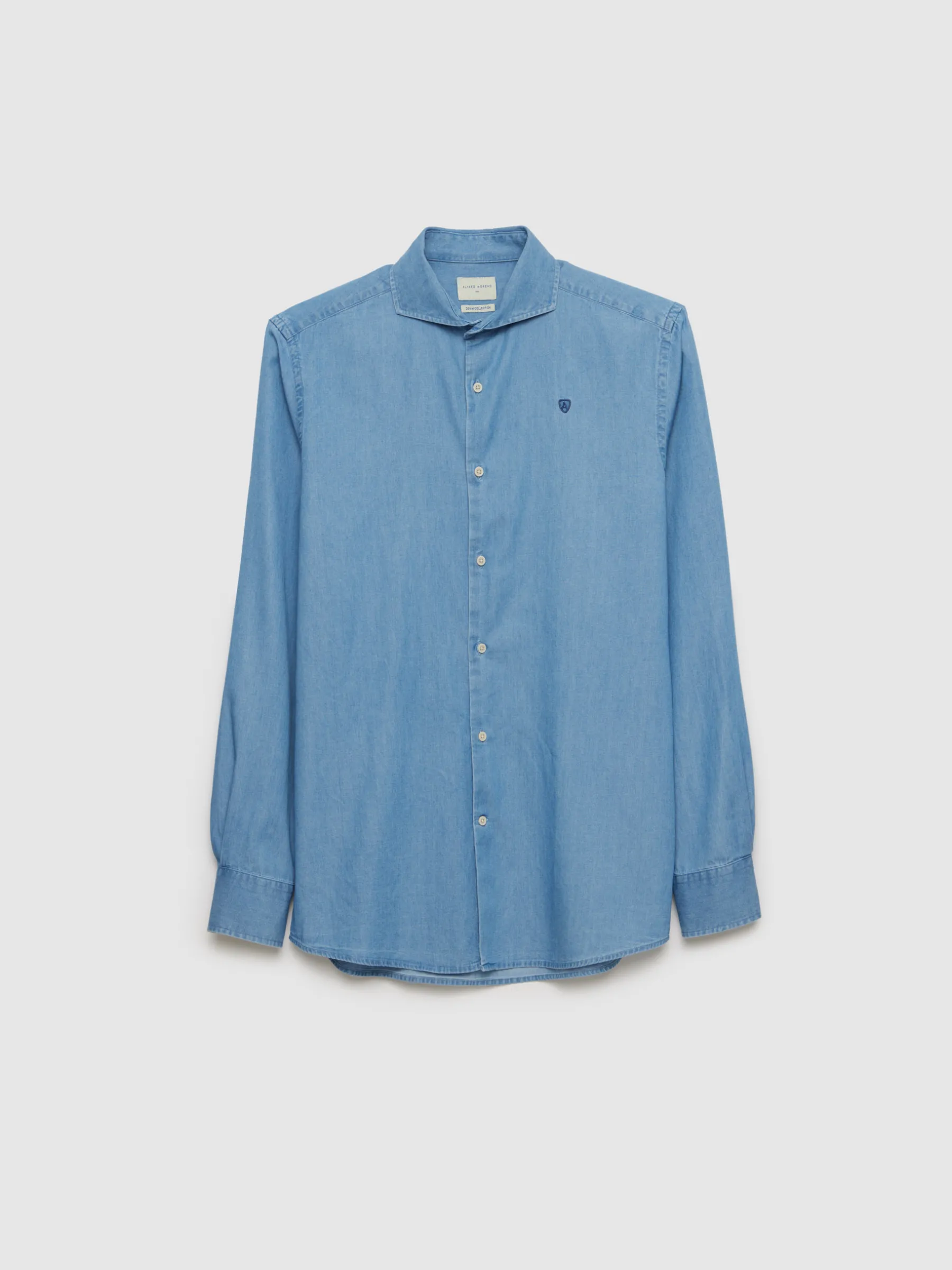 Alvaro Moreno CAMISA DENIM JACK-Hombre Casual