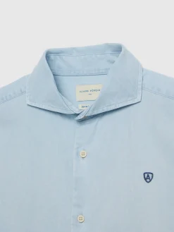 Alvaro Moreno CAMISA DENIM JACK-Hombre Casual