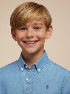 Alvaro Moreno CAMISA DENIM KIDS- Camisas