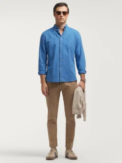 Alvaro Moreno CAMISA DENIM OXFORD-Hombre Casual