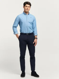 Alvaro Moreno CAMISA DENIM SLUB-Hombre Casual