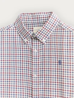 Alvaro Moreno CAMISA FLANNEL CHECKS-Hombre Franela