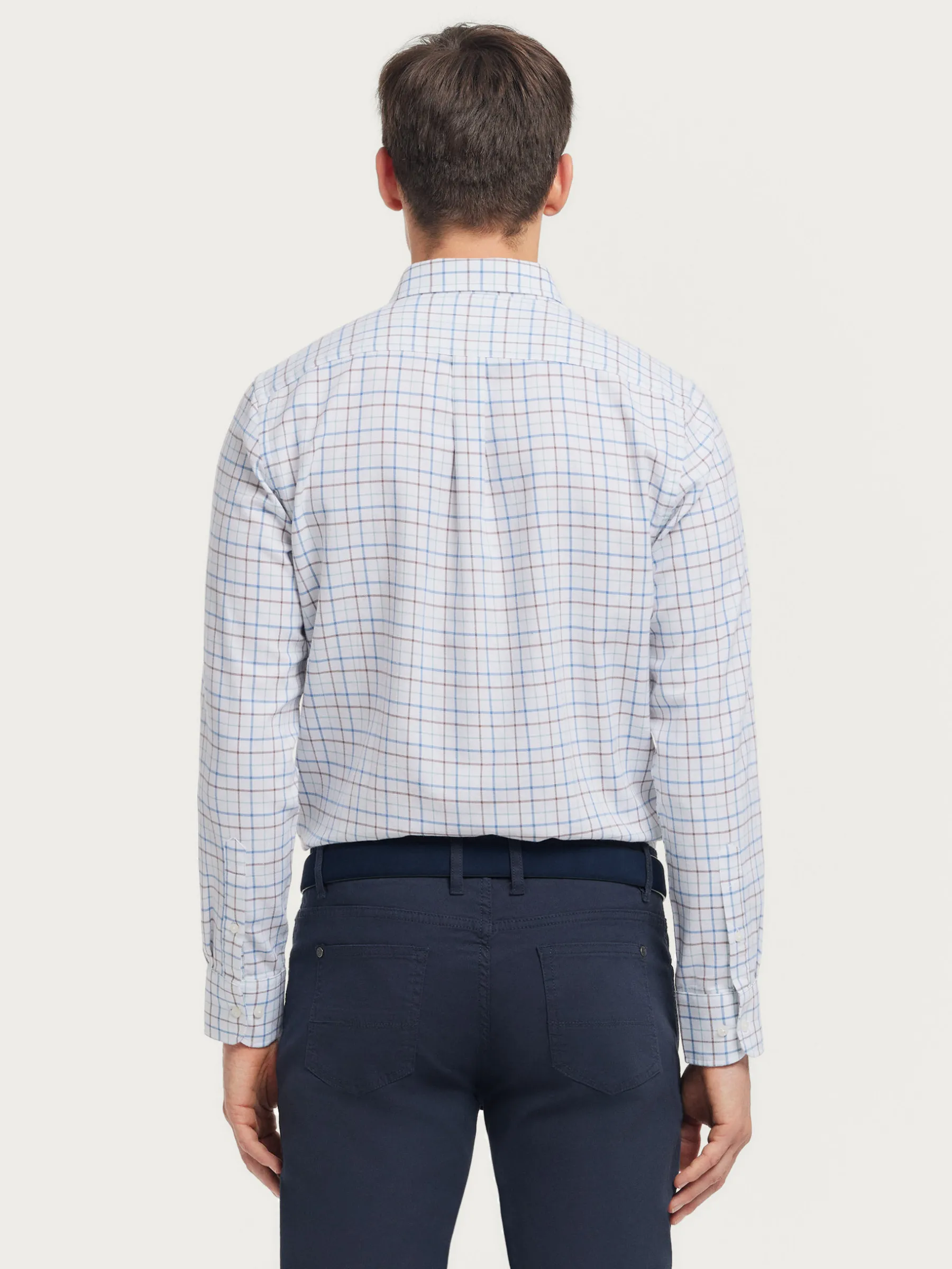 Alvaro Moreno CAMISA FLANNEL CHECKS-Hombre Franela