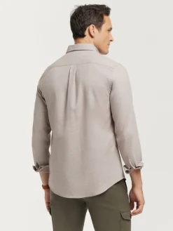 Alvaro Moreno CAMISA FLANNEL TWILL-Hombre Franela