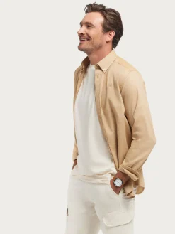 Alvaro Moreno CAMISA FLANNEL TWILL-Hombre Franela