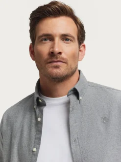 Alvaro Moreno CAMISA FLANNEL TWILL-Hombre Franela