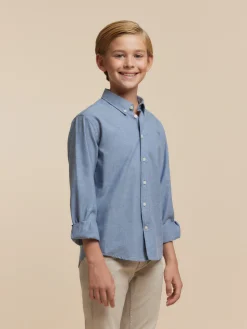 Alvaro Moreno CAMISA FLANNEL TWILL KIDS- Camisas