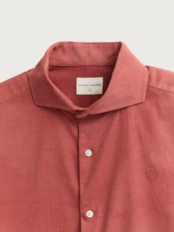 Alvaro Moreno CAMISA MICROPANA JACK ROJO-Hombre Casual