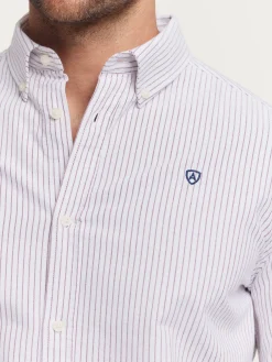 Alvaro Moreno CAMISA OXFORD ASTON-Hombre Oxford