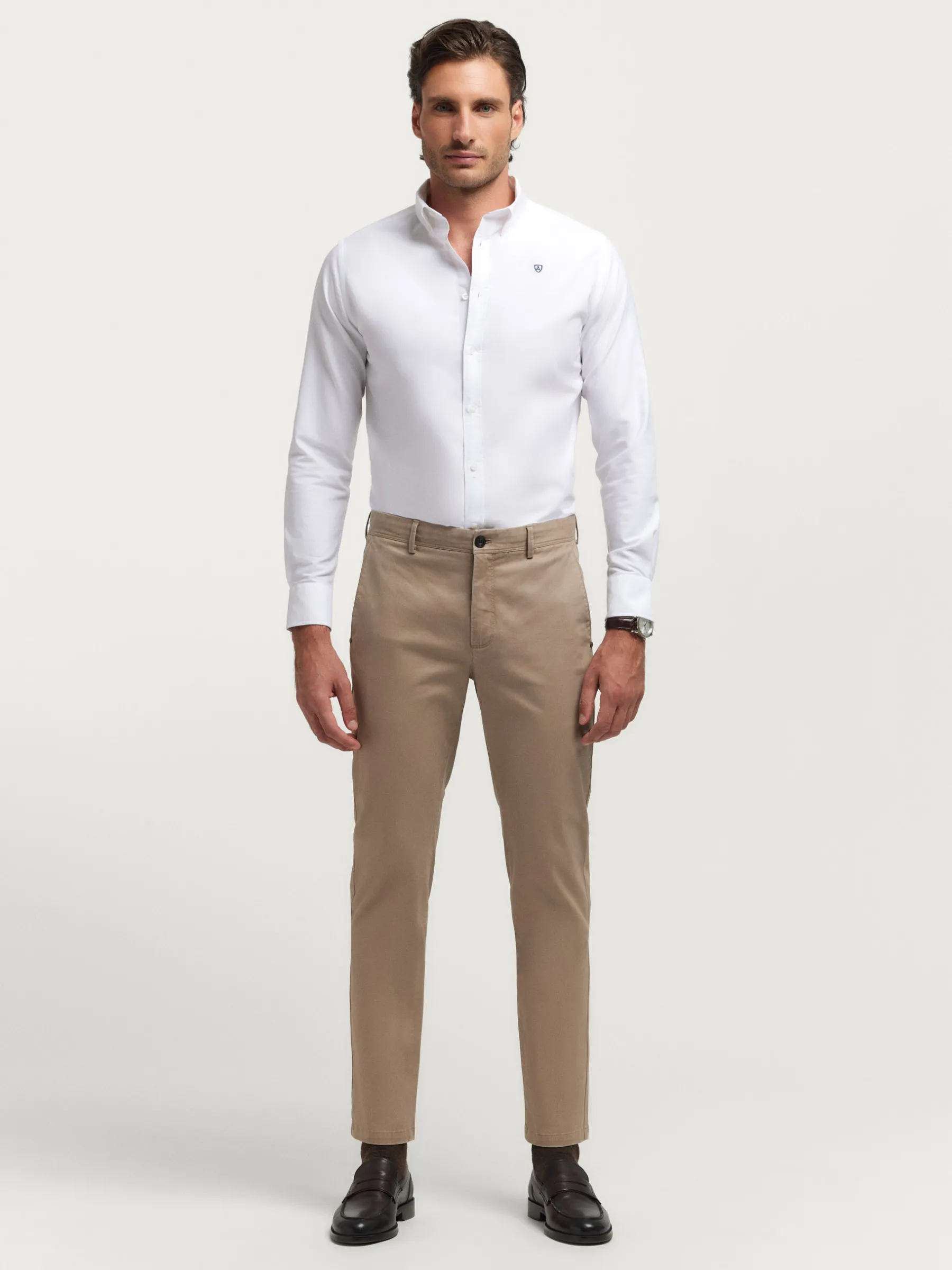 Alvaro Moreno CAMISA OXFORD BASIC-Hombre Oxford
