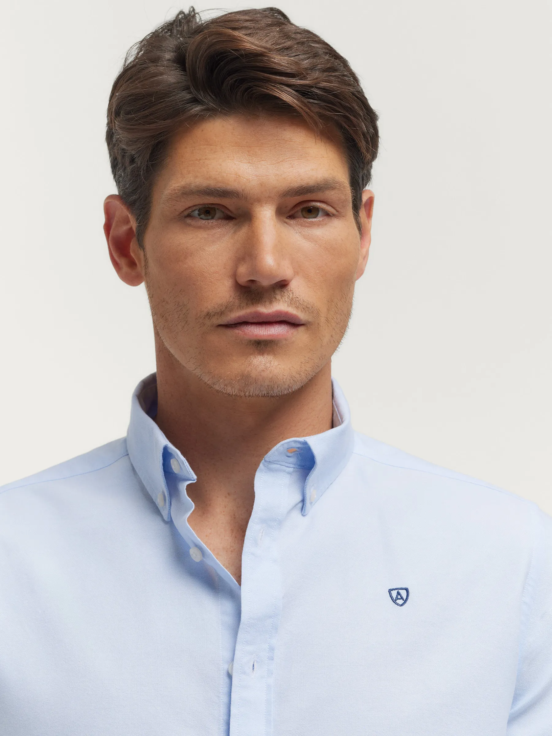 Alvaro Moreno CAMISA OXFORD BASIC-Hombre Oxford