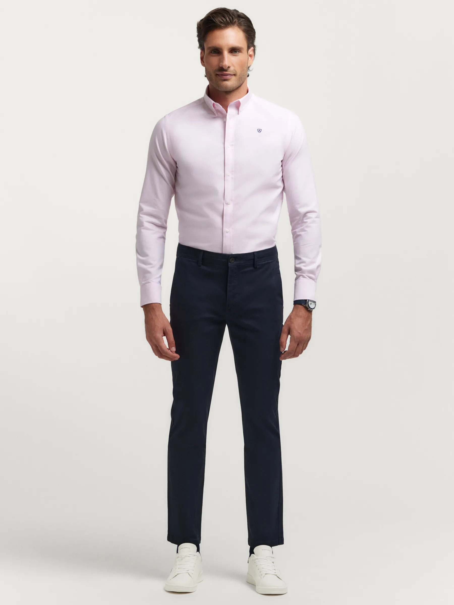 Alvaro Moreno CAMISA OXFORD BASIC-Hombre Oxford