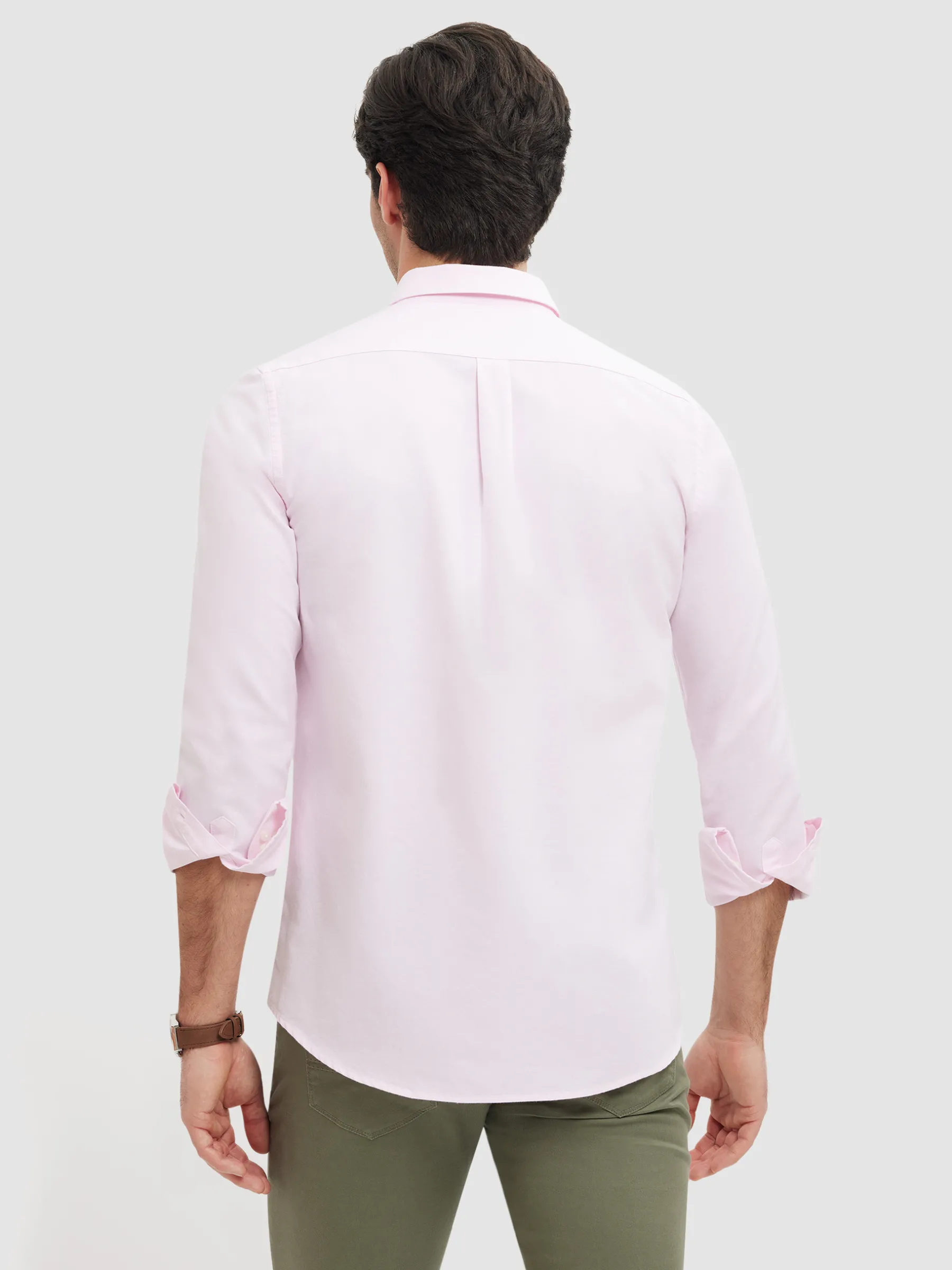 Alvaro Moreno CAMISA OXFORD BASIC-Hombre Oxford