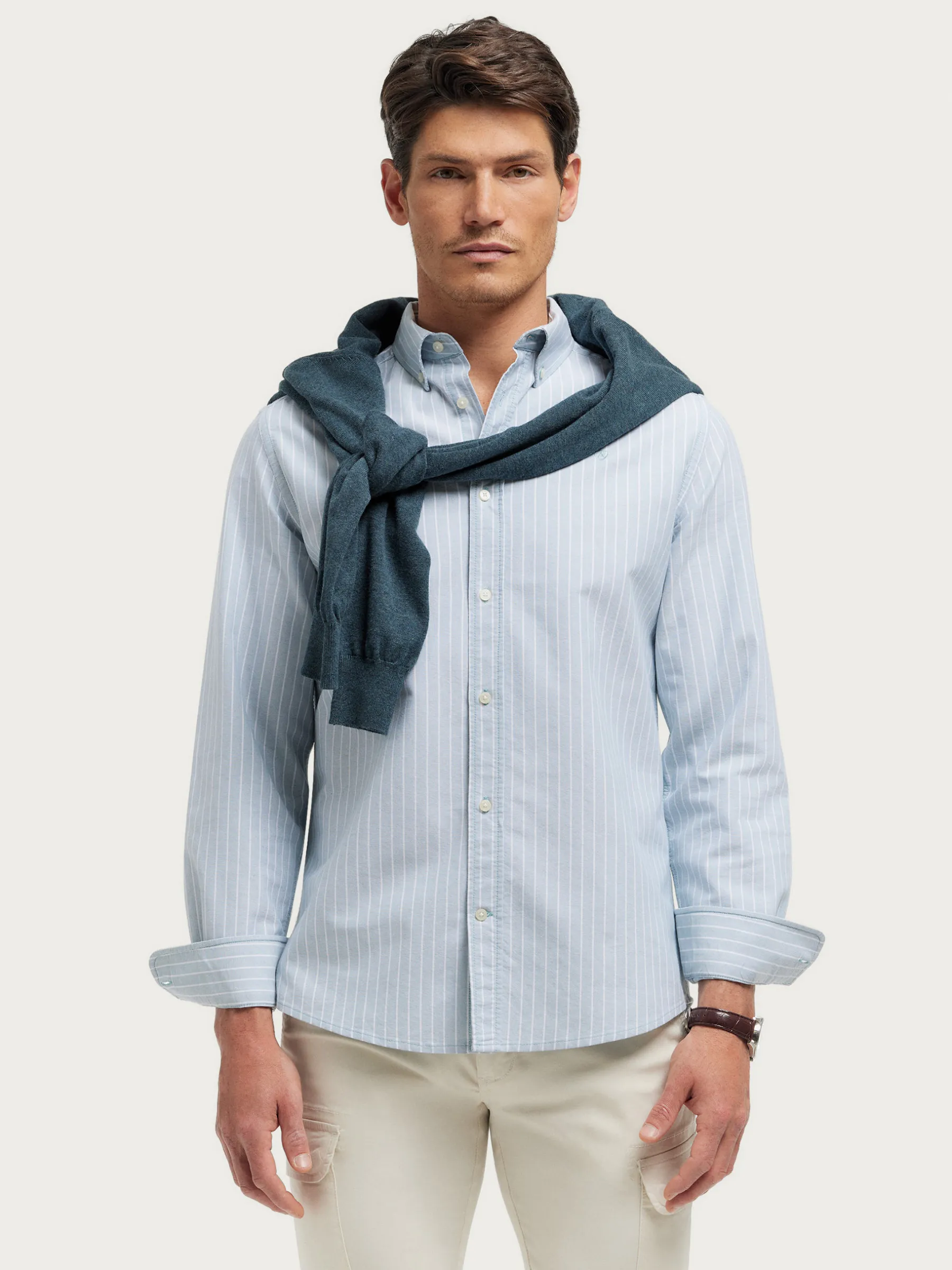 Alvaro Moreno CAMISA OXFORD CLUB-Hombre Oxford