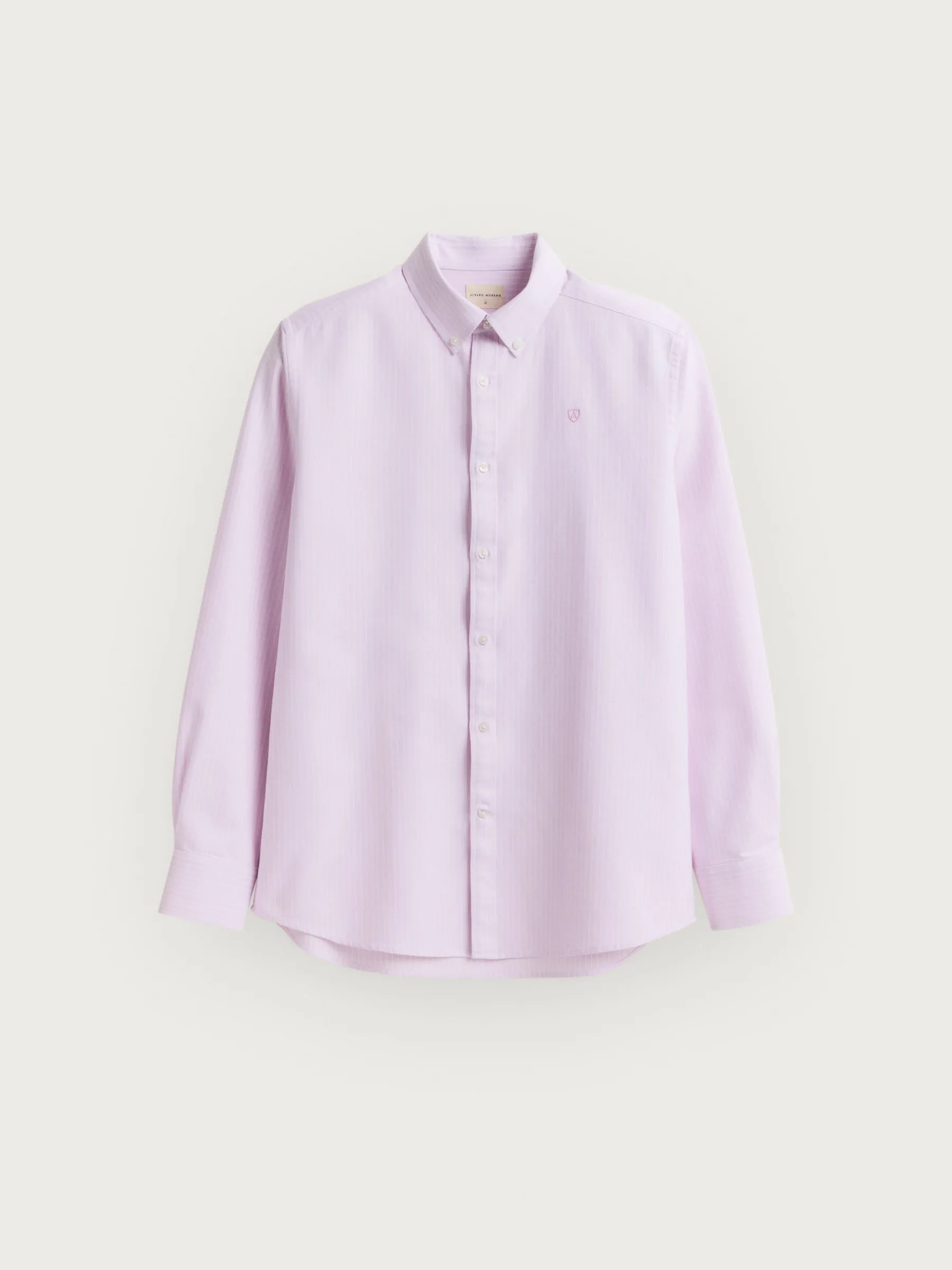 Alvaro Moreno CAMISA OXFORD DIPLO ROSA-Hombre Oxford