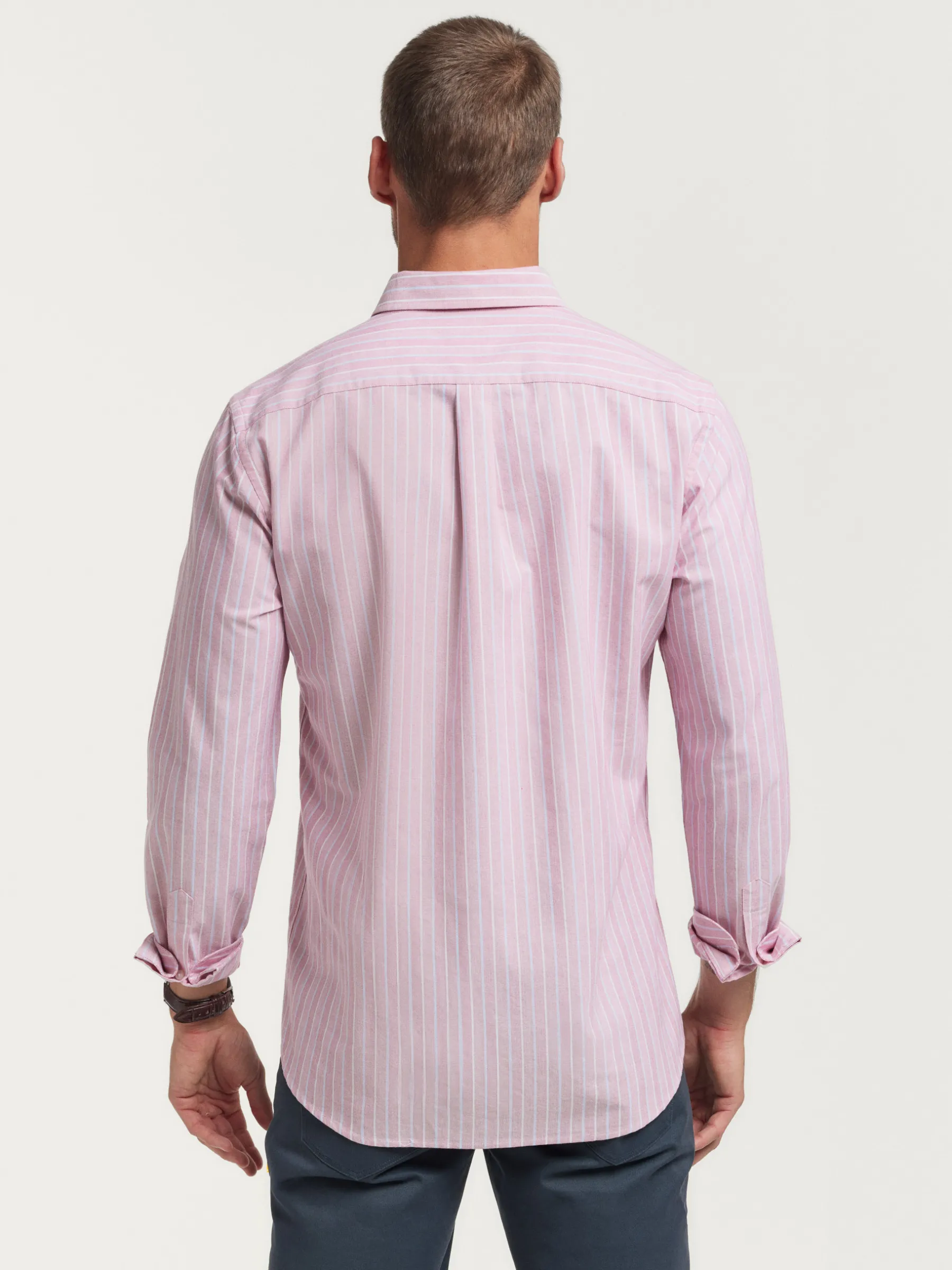 Alvaro Moreno CAMISA OXFORD FANCY STR-Hombre Oxford