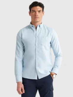 Alvaro Moreno CAMISA OXFORD POCKET DYE-Hombre Oxford