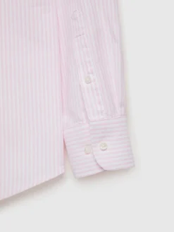 Alvaro Moreno CAMISA OXFORD RAYAS BASIC-Hombre Oxford