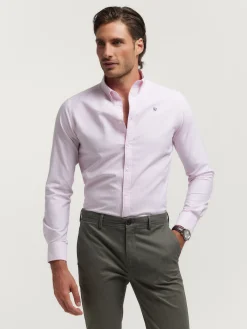 Alvaro Moreno CAMISA OXFORD RAYAS-Hombre Oxford