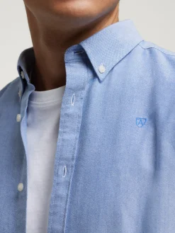 Alvaro Moreno CAMISA OXFORD SOLID-Hombre Oxford