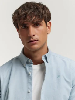 Alvaro Moreno CAMISA OXFORD SOLID-Hombre Oxford