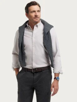 Alvaro Moreno CAMISA OXFORD SOLID-Hombre Oxford