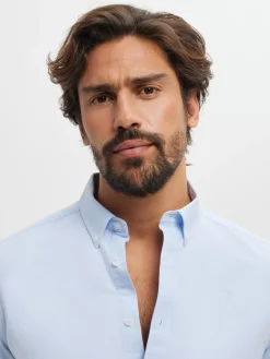 Alvaro Moreno CAMISA OXFORD SOLID-Hombre Oxford