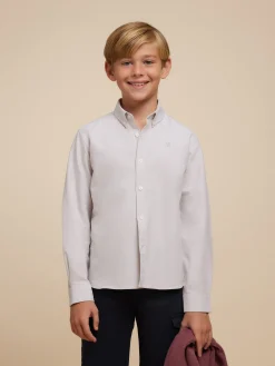 Alvaro Moreno CAMISA OXFORD SOLID KIDS- Camisas
