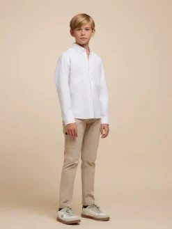 Alvaro Moreno CAMISA OXFORD SOLID KIDS- Camisas