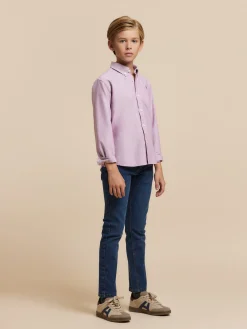 Alvaro Moreno CAMISA OXFORD SOLID KIDS- Camisas