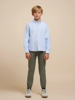 Alvaro Moreno CAMISA OXFORD SOLID KIDS- Camisas