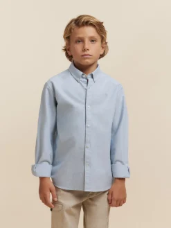 Alvaro Moreno CAMISA OXFORD SOLID KIDS- Camisas