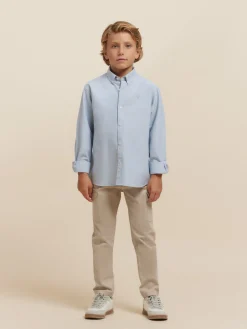 Alvaro Moreno CAMISA OXFORD SOLID KIDS- Camisas