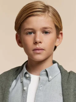 Alvaro Moreno CAMISA OXFORD SOLID KIDS- Camisas