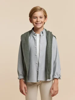 Alvaro Moreno CAMISA OXFORD SOLID KIDS- Camisas
