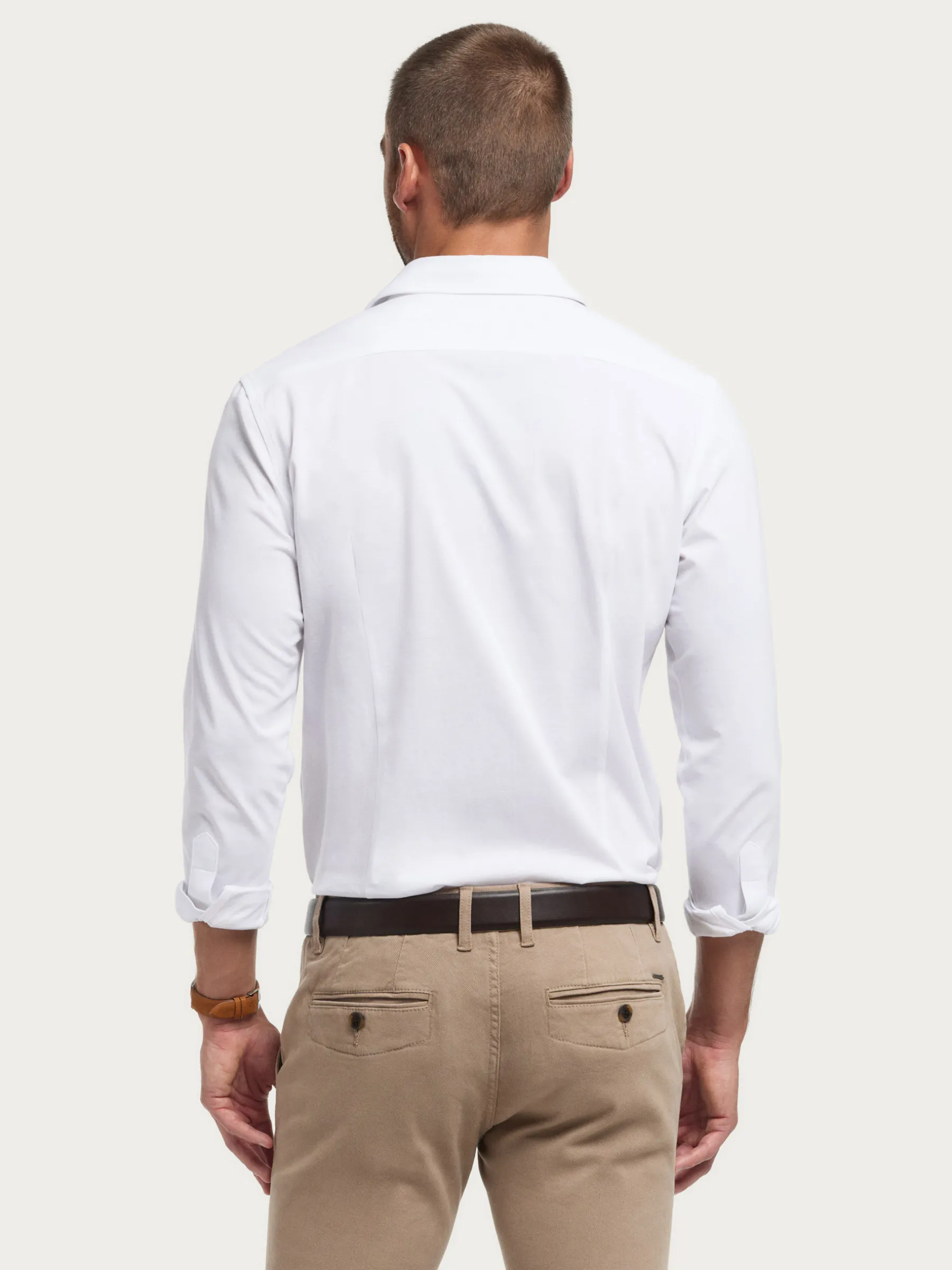 Alvaro Moreno CAMISA PUNTO ELASTICO-Hombre Casual