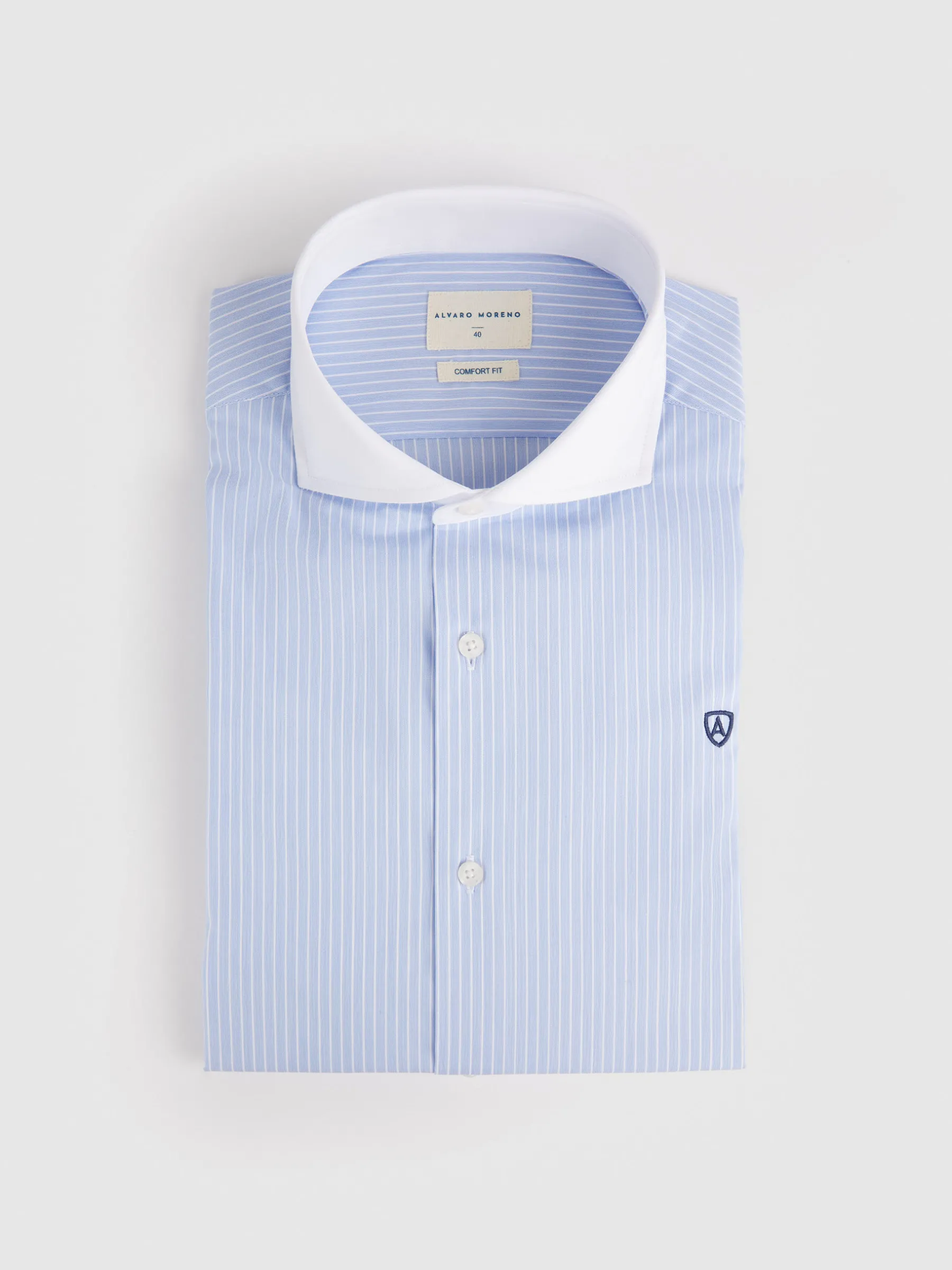 Alvaro Moreno CAMISA RAYAS C. BLANCO-Hombre Camisas Vestir|Camisas Vestir