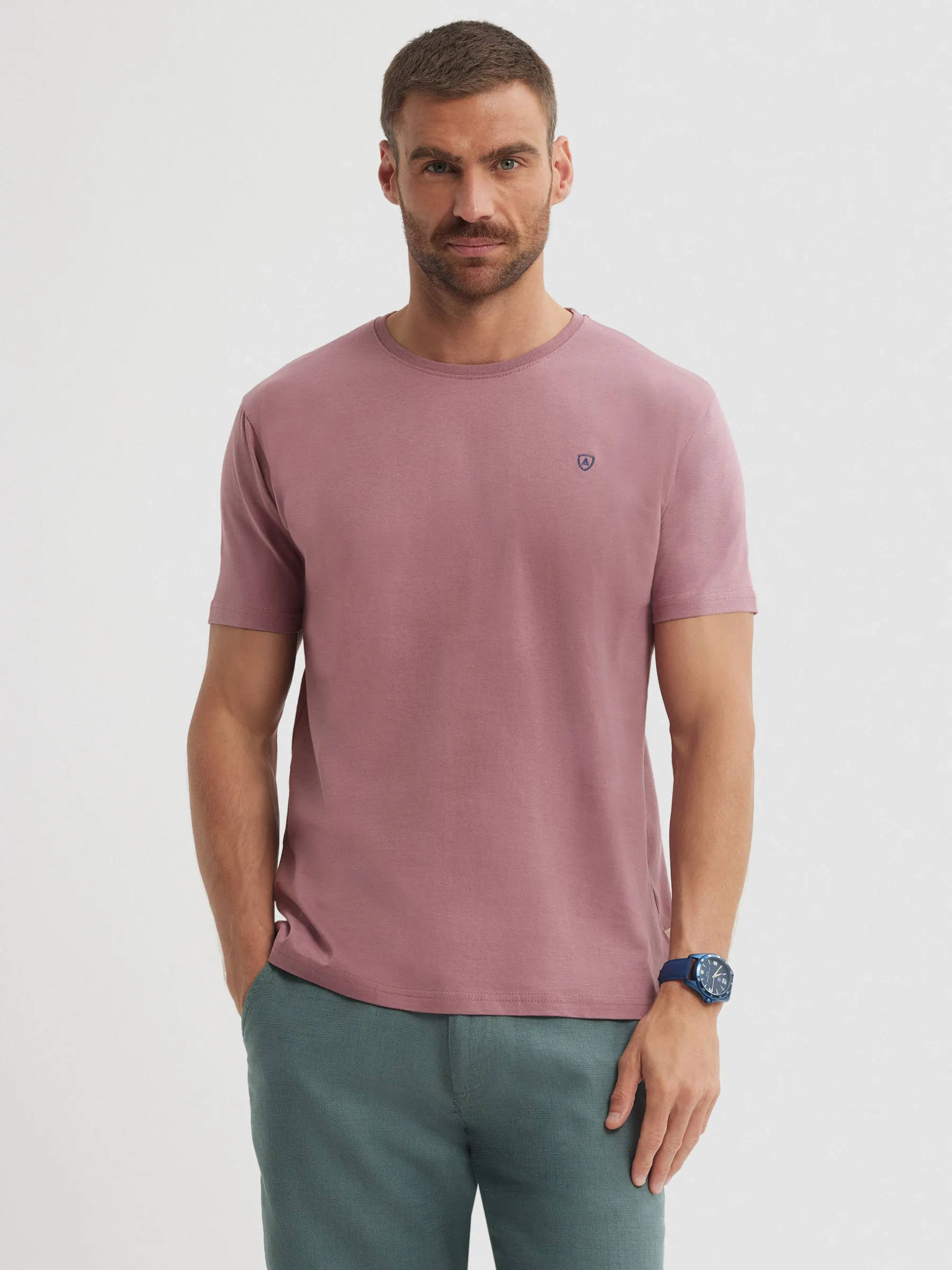 Alvaro Moreno CAMISETA BASICA-Hombre Camisetas