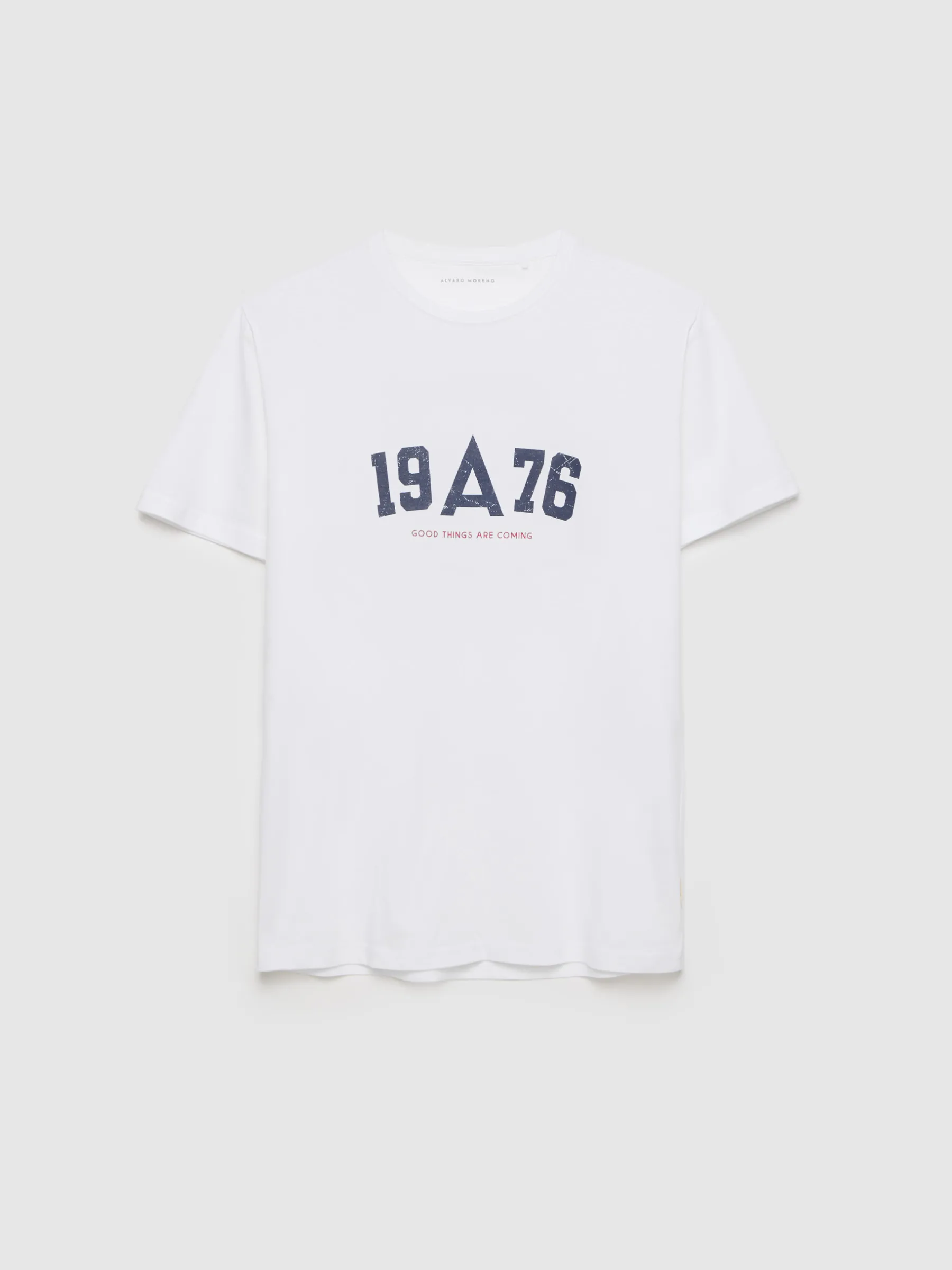 Alvaro Moreno CAMISETA COLLEGE-Hombre Camisetas