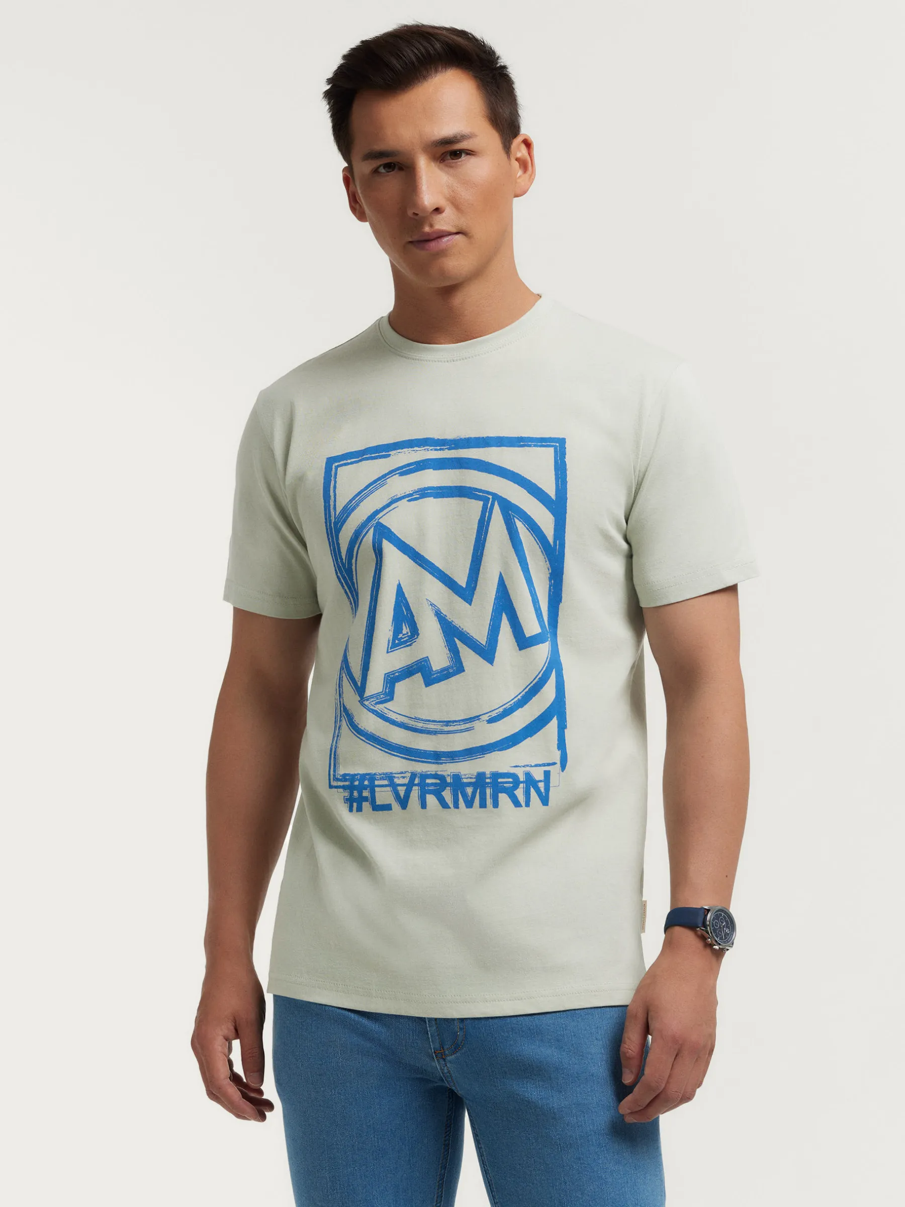 Alvaro Moreno CAMISETA LOGO-Hombre Teen|Camisetas